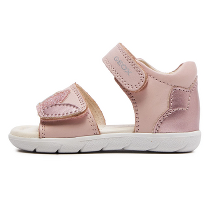 Geox sandalo da bambina con strappo Alul B451YB 085NF C8237 rosa