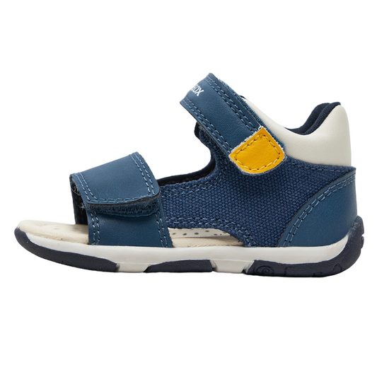 Geox sandalo da bambino Tapuz B450XB 05410 C4B2G
 blu giallo