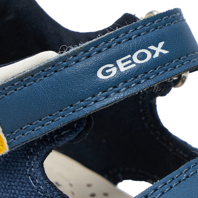 Geox sandalo da bambino Tapuz B450XB 05410 C4B2G
 blu giallo