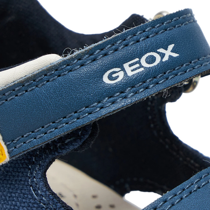 Geox sandalo da bambino Tapuz B450XB 05410 C4B2G
 blu giallo