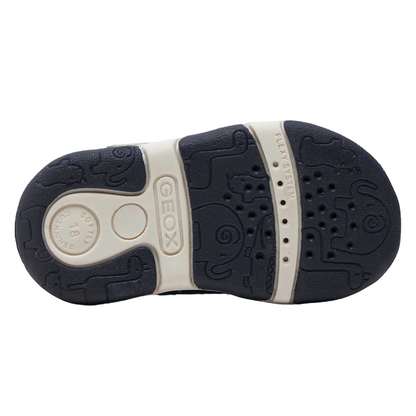 Geox sandalo da bambino Tapuz B450XB 05410 C4B2G
 blu giallo