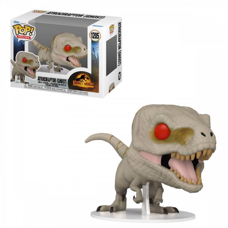 Funko Pop! Movies Jurassic World Dominion – (1205) Atrociraptor Ghost Figur
