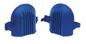 Blue rubber kneepad