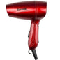 Girmi PH02 1200W Folding Hair Dryer - Red Portable Travel Hairdryer