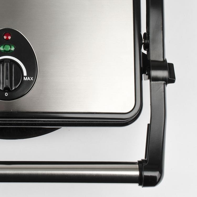 Girmi Elektrogrill mit Thermostat, Allzweck-Grillplatte, Toaster 1500W