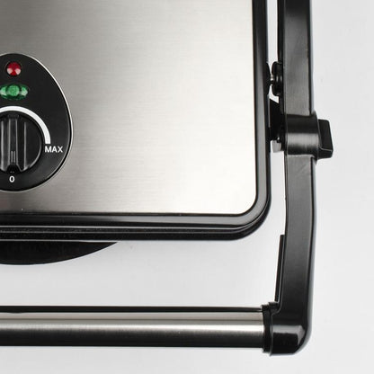 Girmi Elektrogrill mit Thermostat, Allzweck-Grillplatte, Toaster 1500W