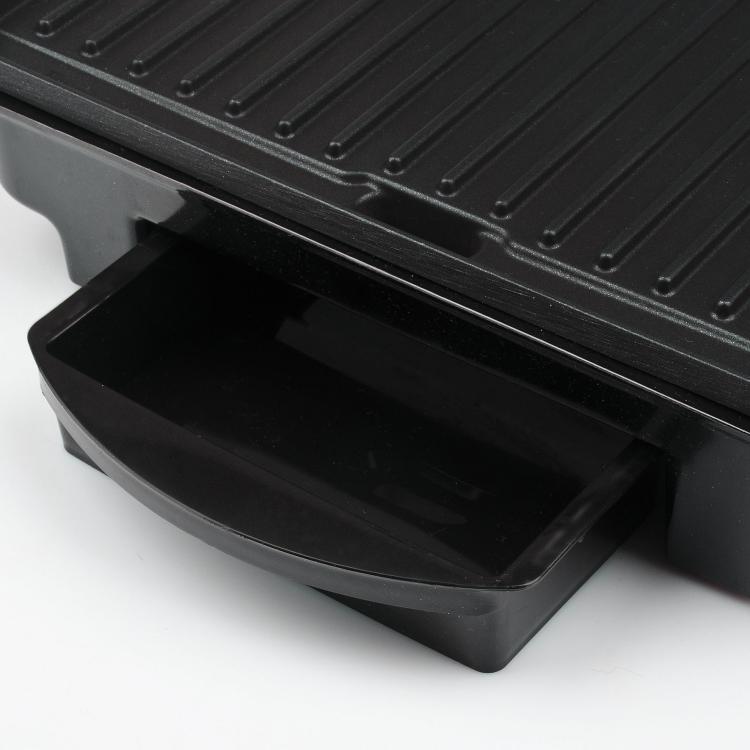 Girmi Elektrogrill mit Thermostat, Allzweck-Grillplatte, Toaster 1500W