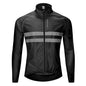 Windproof reflective cycling jacket, Wosawe windproof cycling jacket