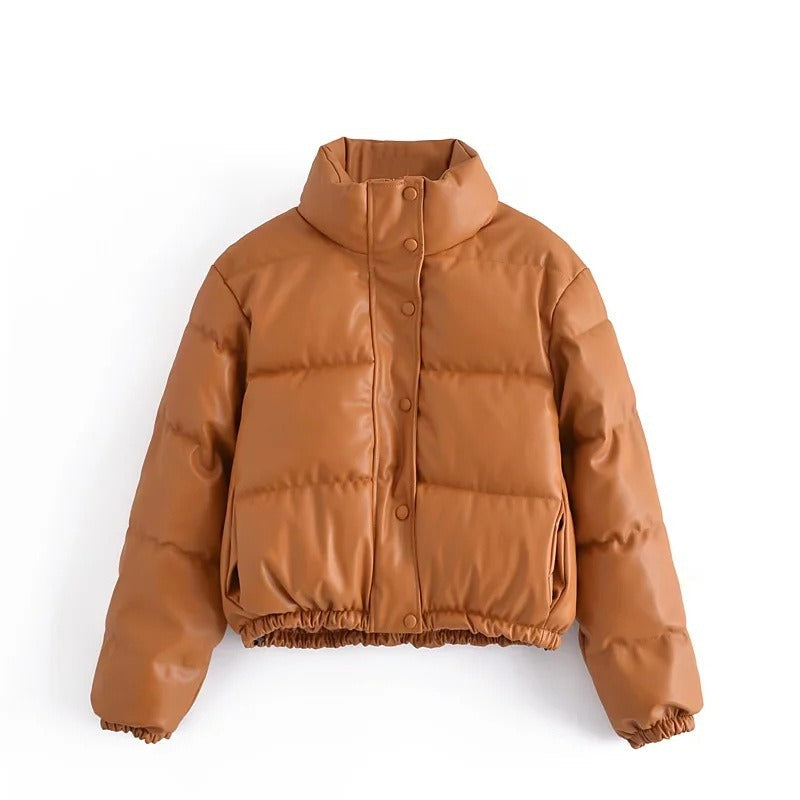 Giubbotto Imbottita Donna in Cotone – Calda, Casual e Invernale