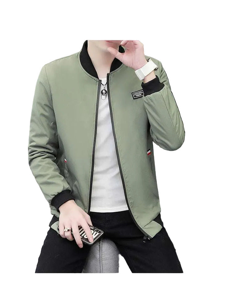 Giubbotto Primavera Uomo Slim Fit in Cotone Morbido