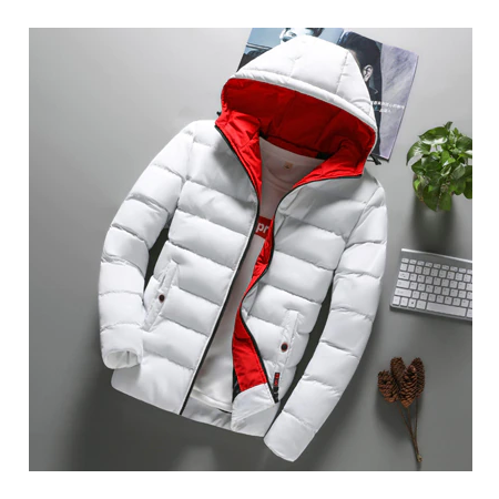 Giubbotto Uomo Invernale in Cotone – Giacca Calda Elegante e Comoda