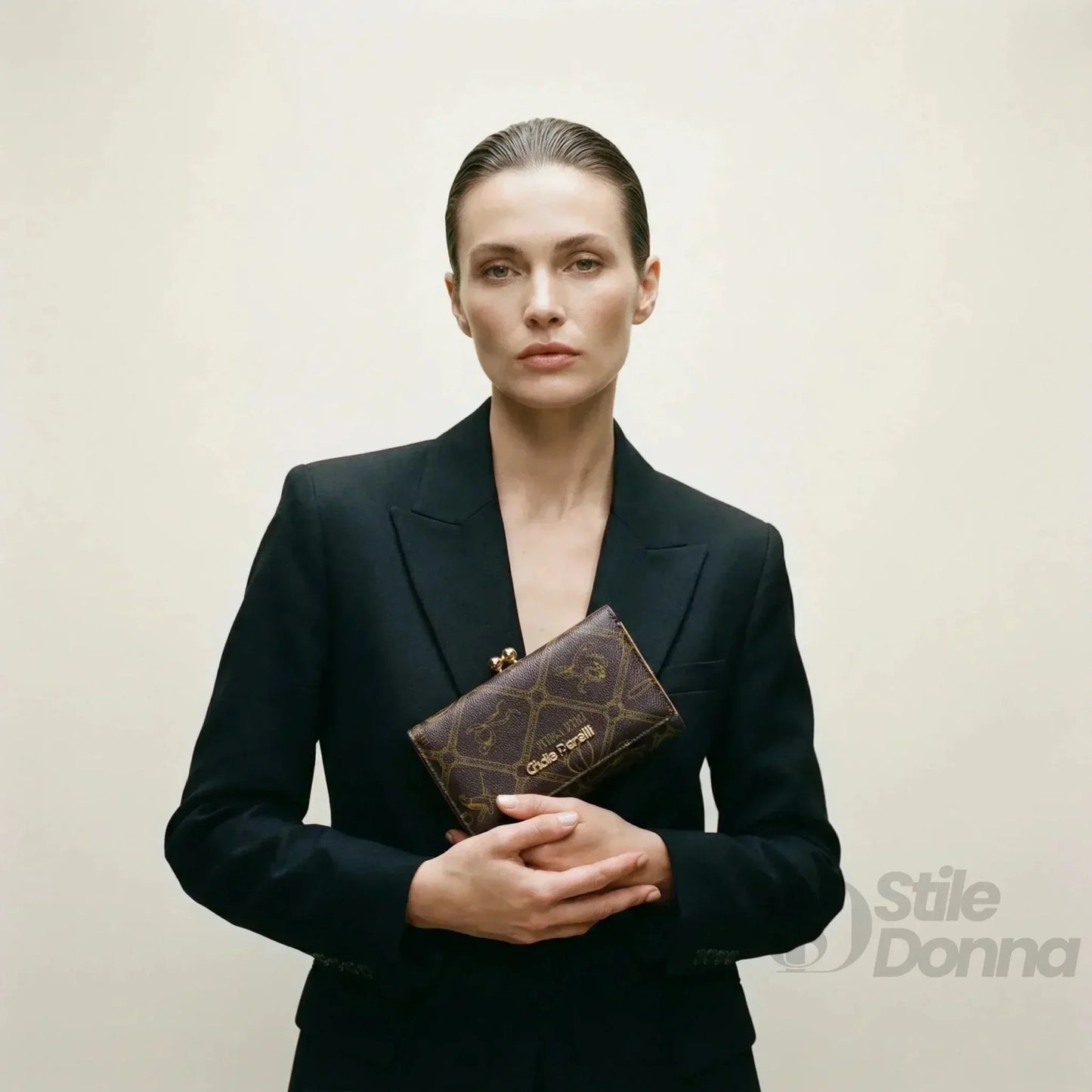 Giulia Pieralli Portafoglio a Mano in Ecopelle