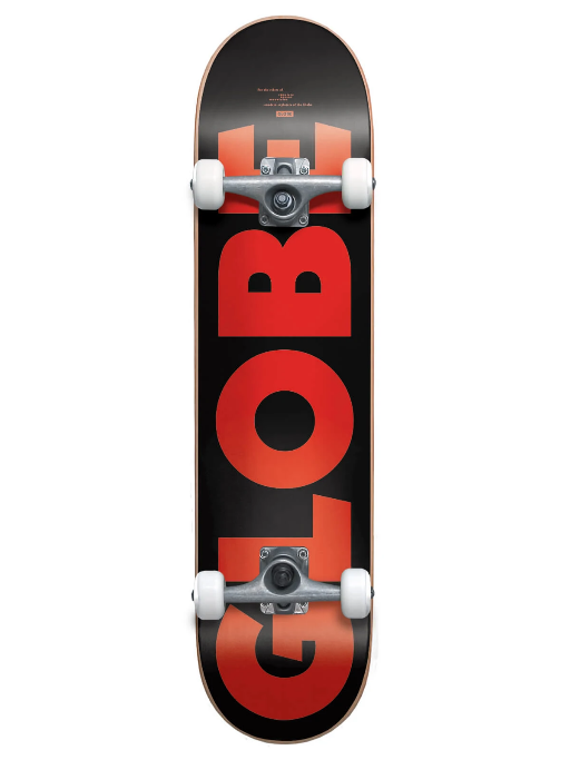 Globe Skateboard G0 Fubar 7.75FU completo 10525402 nero-rosso