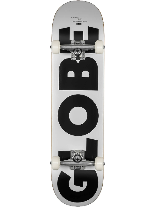 Globe Skateboard G0 Fubar 8.0" completo 10525402 bianco-nero