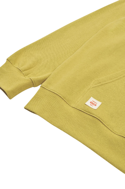 Globe felpa con cappuccio da uomo Living Low Velocity Hoddie GB02243002ACIDL verde lime