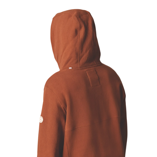 Globe Burly Hoodie GB02003001DKWAL Dark Walnut Felpa Uomo
