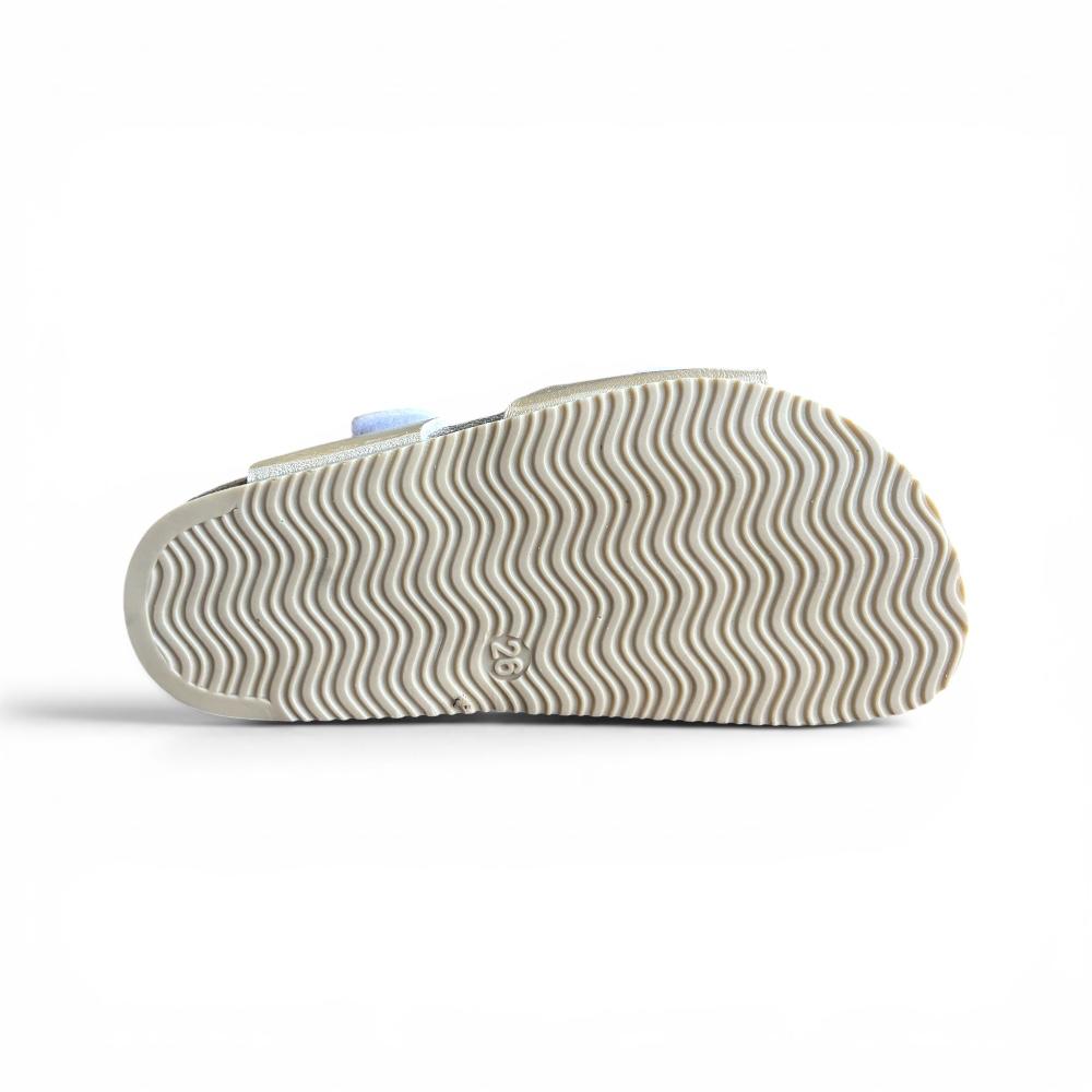 Goldstar Rafting Sandalo Bambina con Strappo Platino - GS847M