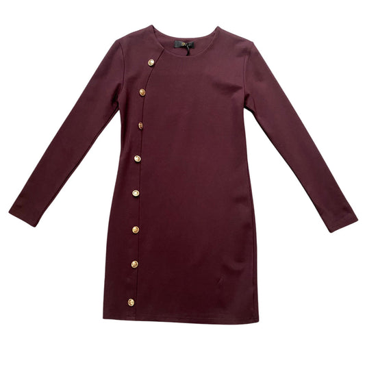 Griffai Abito Donna Punto Milano Bordeaux - Eleganza Made in Italy - DGF5912