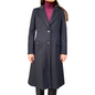 Griffai DGF6051 Women's Black Baronetto Long Coat