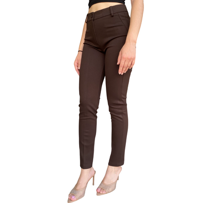 Griffai D5968: Pantalone Push-Up Donna Marte Nero