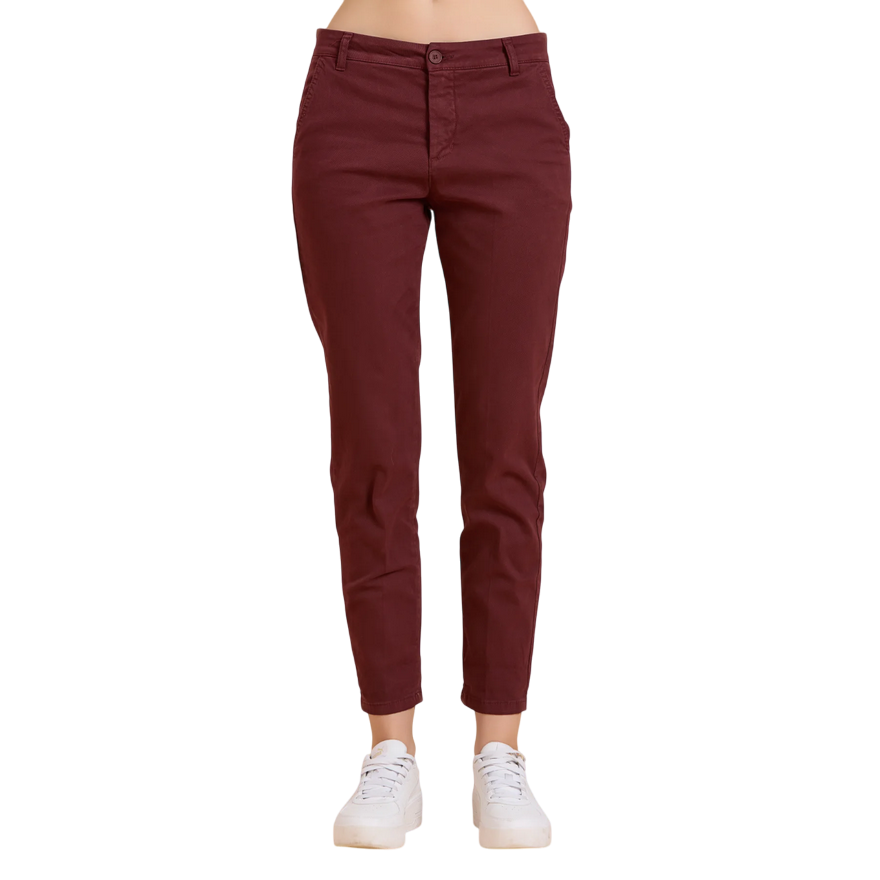 Griffai Pantalone Donna Aurora DGF6000 Bordo