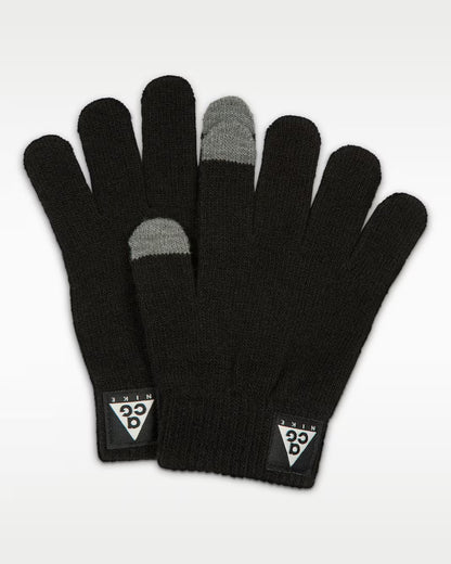 Nike ACG Core Peak 9AV007-023 Unisex Nero - Set Cappello e Guanti