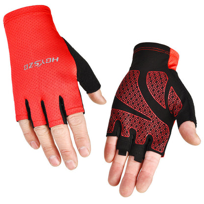 Summer Fingerless Cycling Gloves | Breathable and Non-Slip