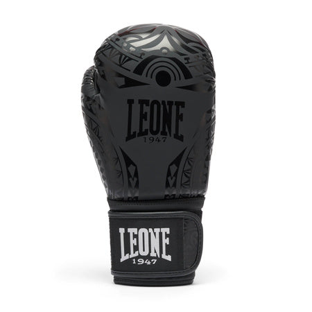 Guantoni Boxe Leone Haka 12oz Nero - Design Maori