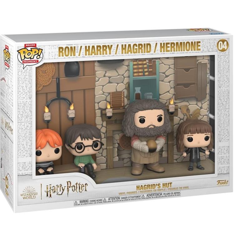 Funko Pop! Movie - Moments Deluxe - Harry Potter: (04) Hagrid's Hütte 2er-Pack Vinyl