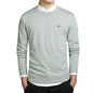 Men's Knitted Sweater, Autumn and Winter Cotton Crew Neck