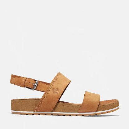 Timberland Sandalo Donna Malibu Waves TB0A1MQGF13 Marrone Pelle Premium