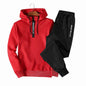 Men's tracksuit set, men's hoodie and sweatpants set, men's sportswear