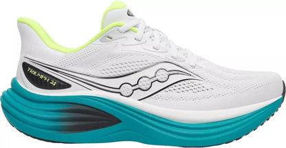 Saucony Triumph 24 S100997-1002 - Scarpe Running Uomo Bianco Turchese