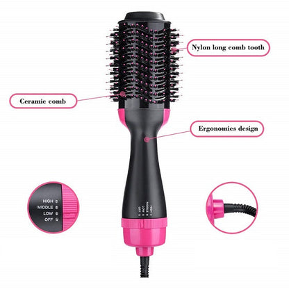 One Step Spazzola Phon 2 In 1 Capelli Multi-Funzione Asciugacapelli