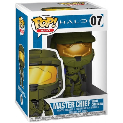 Funko Pop! Halo – Master Chief mit Cortana (07) Vinyl-Sammelfigur