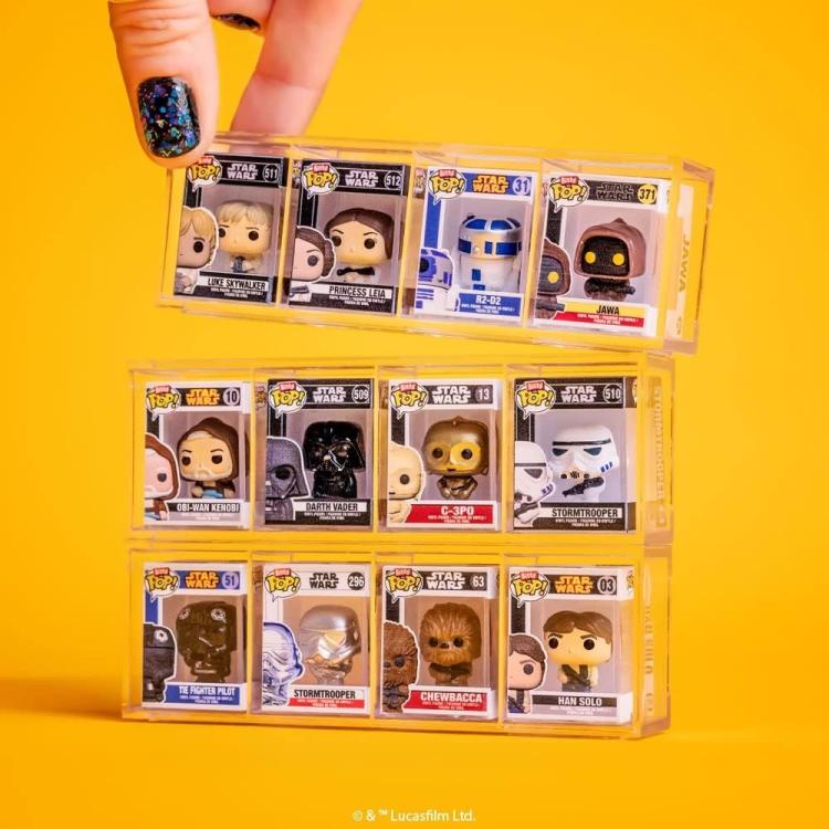 Funko Bitty Pop! Star Wars – Han Solo/Chewbacca/Greedo 4er-Pack + Überraschungsfigur