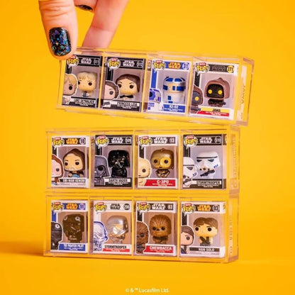 Funko Bitty Pop! Star Wars – Han Solo/Chewbacca/Greedo 4er-Pack + Überraschungsfigur