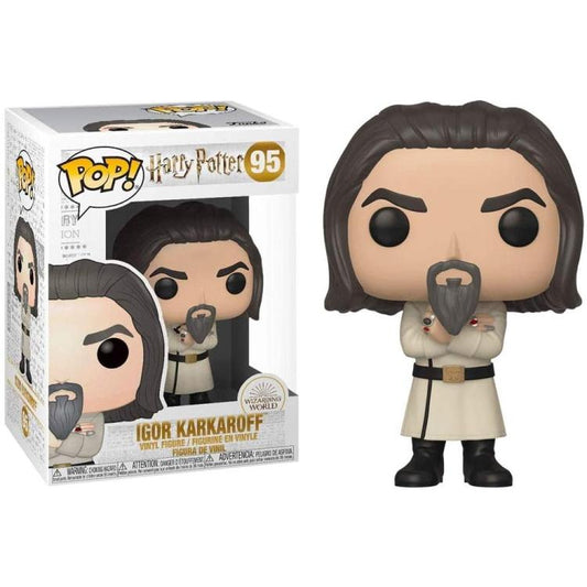 Funko Pop! Harry Potter (95) Igor Karkaroff – Mit Monsterbuch Wizarding World