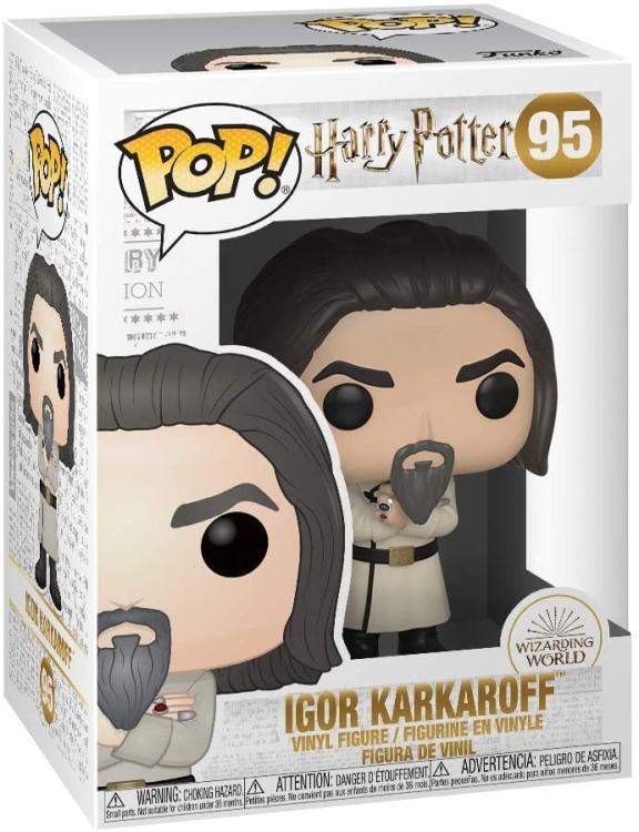 Funko Pop! Harry Potter (95) Igor Karkaroff – Mit Monsterbuch Wizarding World