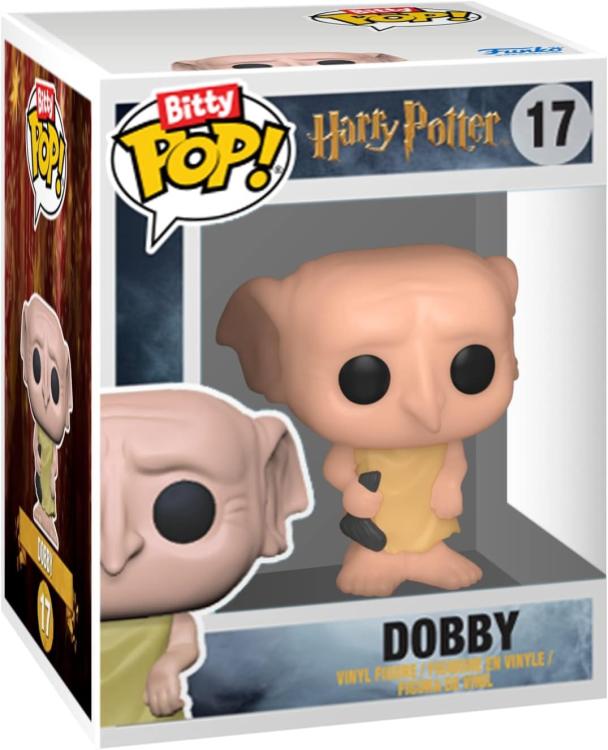 Funko Bitty Pop ! Harry Potter/Draco Malfoy/Dobby Box 4 Pack Con Mistery Figure