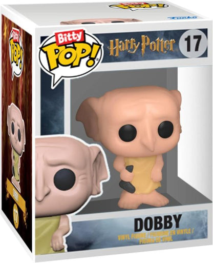 Funko Bitty Pop ! Harry Potter/Draco Malfoy/Dobby Box 4 Pack Con Mistery Figure