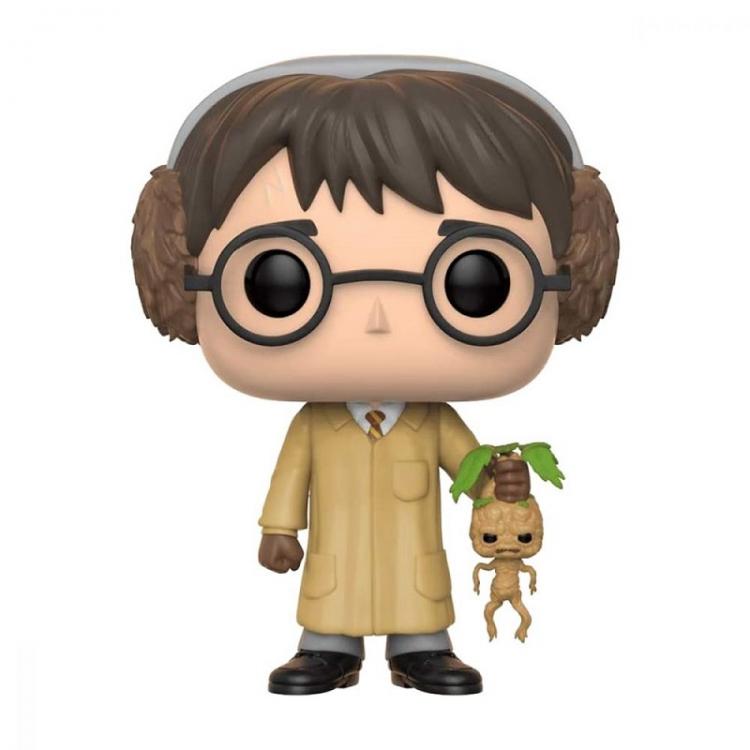 Funko Pop! Harry Potter – Harry Potter (55) mit Mandragola Herbologie Vinyl
