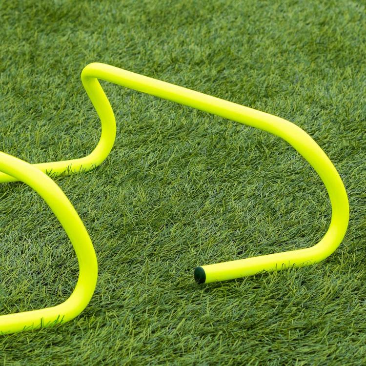Set 5 Hürden Sport Training Fußball Geschwindigkeit Agilität Koordination Rosa 23cm