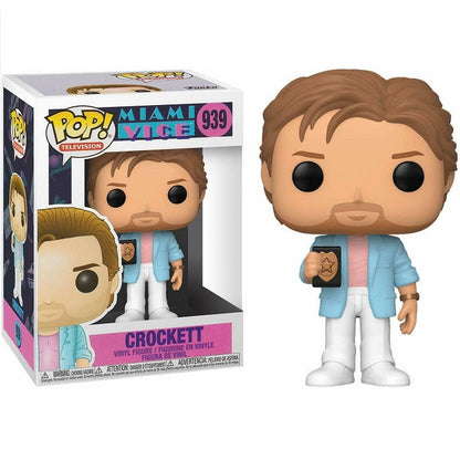 Funko Pop Movies Crockett Miami Vice 939 Vinyl-Actionfigur Fernsehen Statuette