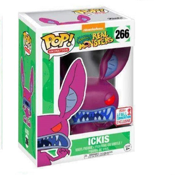 Funko Pop Animation Real Monsters Ickis 266 Fall Convention Exclusive 2017 S.E.