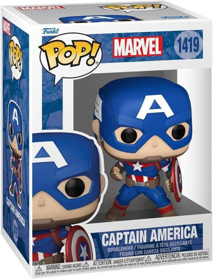 Funko Pop! Marvel New Classic Captain America – (1419) Captain America Figur