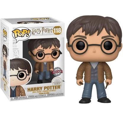 Funko Pop! Harry Potter - (118) Harry Potter W / Two Wands Special Edition 9Cm