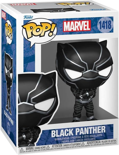 Funko Pop! Marvel New Classic Black Panther – (1418) – Black Panther Figur 9cm
