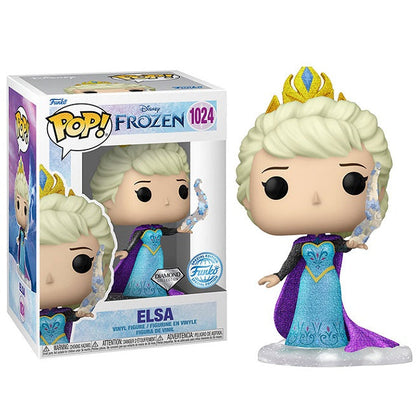 Funko Pop! Disney Frozen – (1024) Elsa Prinzessin Diamond Glitter Special 9cm