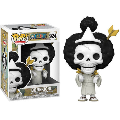 Funko Pop ! Animation One Piece - (924) Brook Vinyl Figure Bonekichi Skull 9Cm